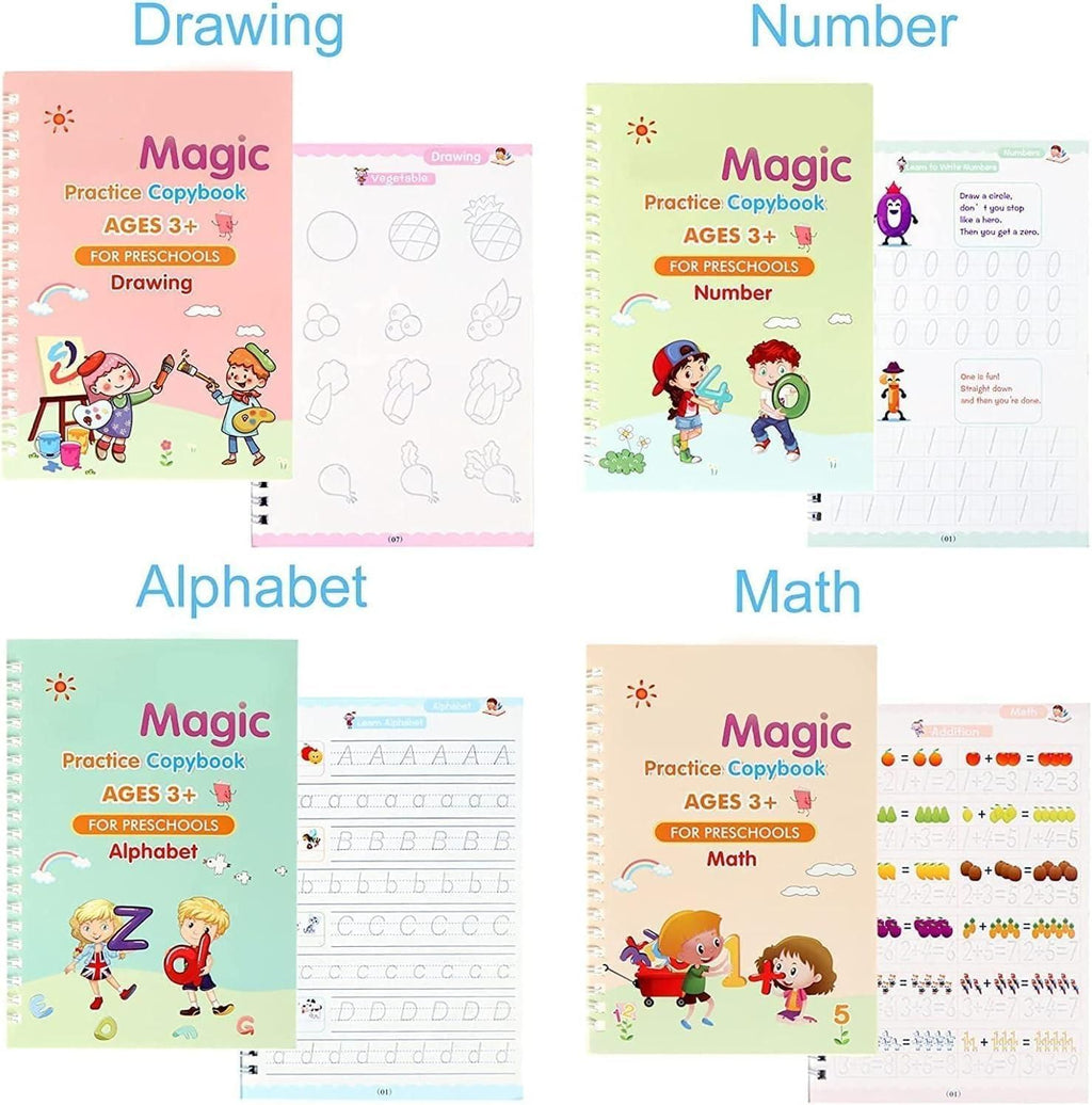 Sank Magic Practice Copybook – Premium Learning Set